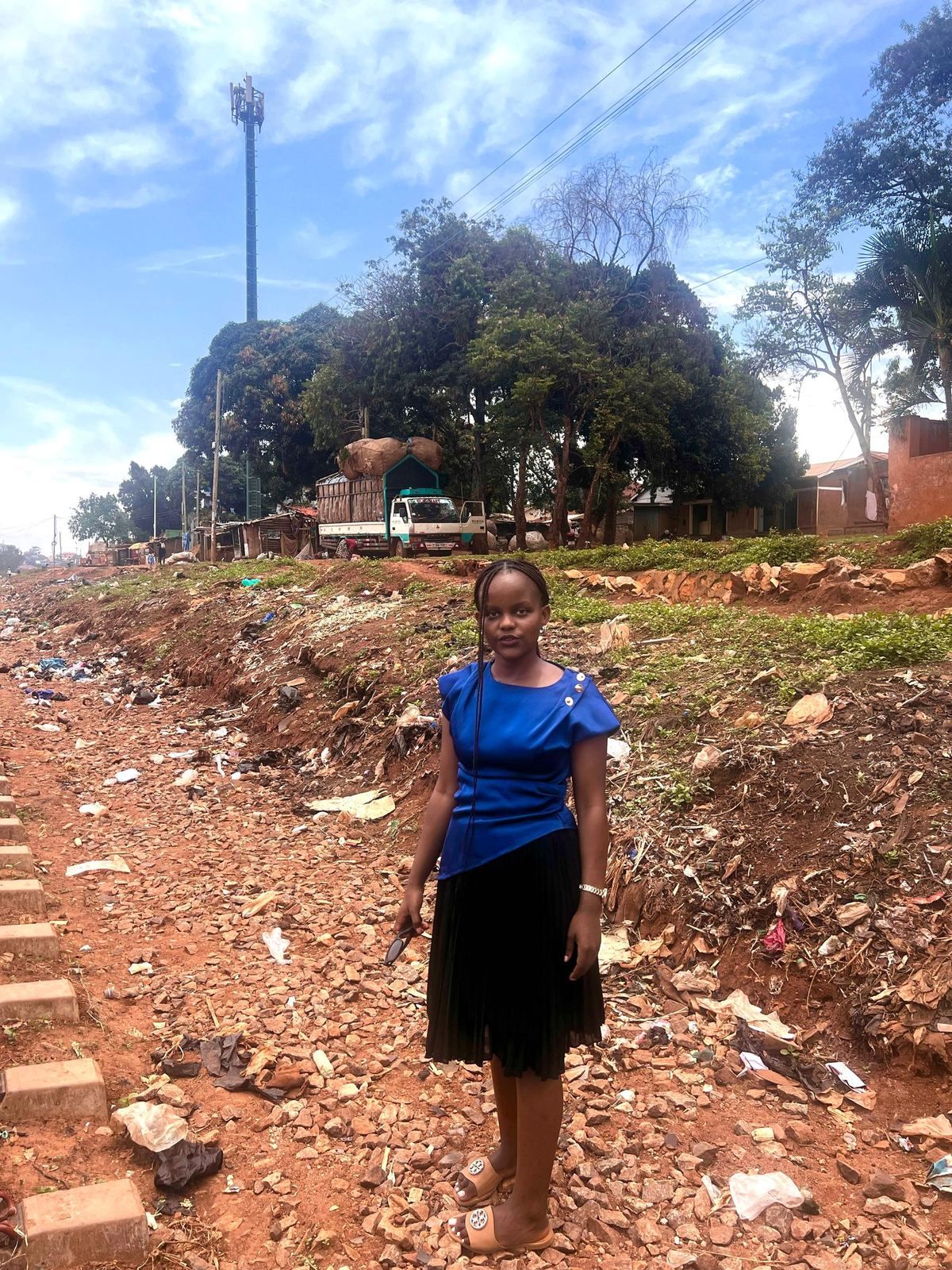 Field visit to a waste site
